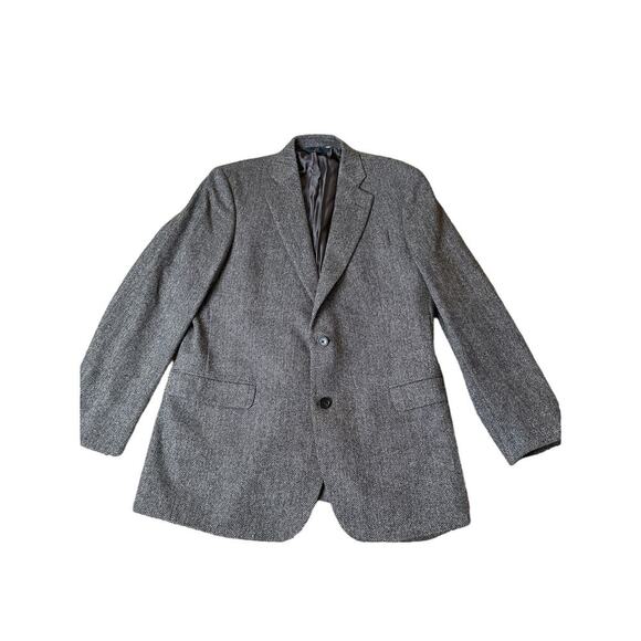 Brooks Brothers 346 Fitzgerald blazer jacket sport coat chevron print wool 41R - Picture 1 of 8